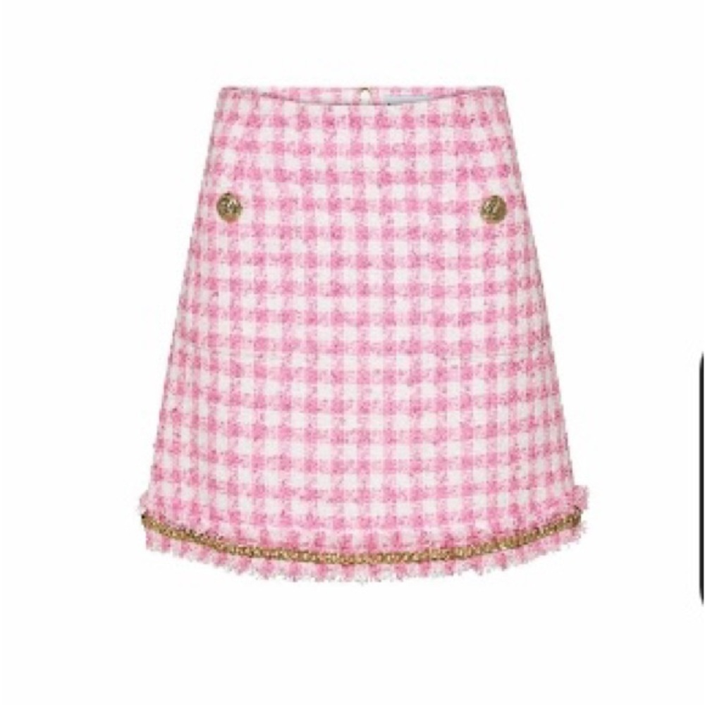 Rebecca Vallance Tweed suit skirt size US 6